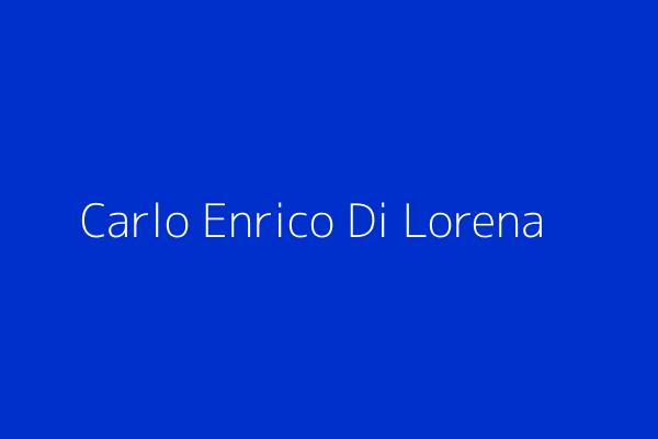 Migliori Libri Di Carlo Enrico Di Lorena